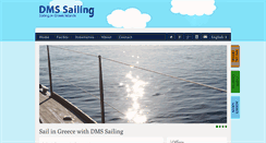 Desktop Screenshot of dms-sailing.gr